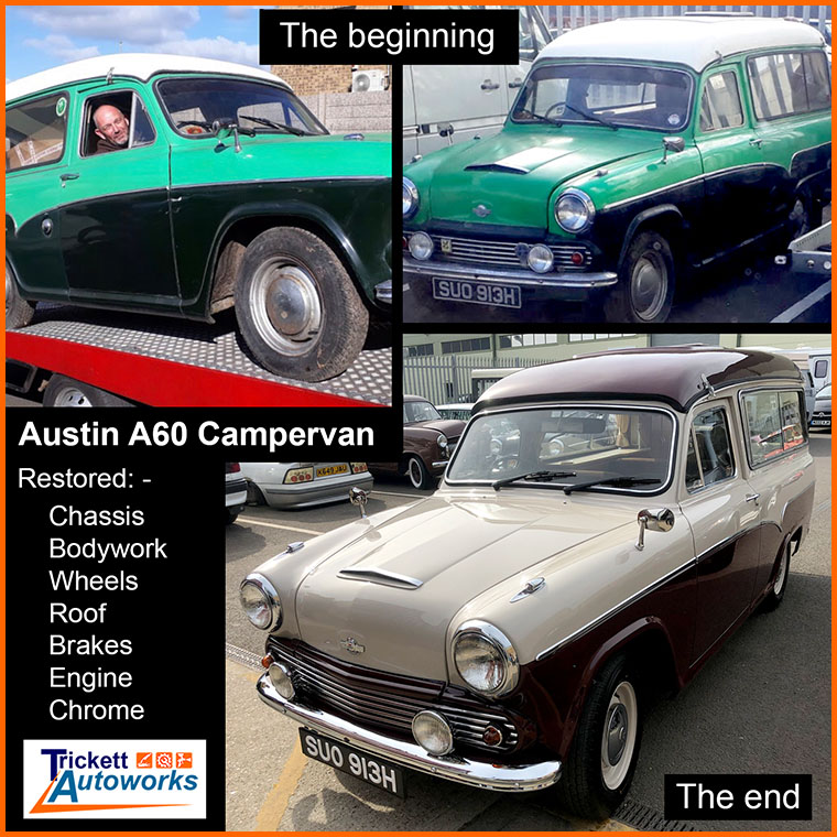 Austin A60 Campervan Restoration