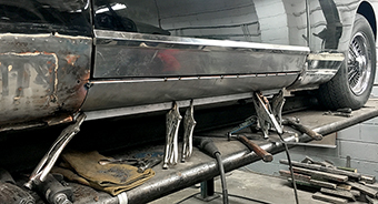motor vehicle structural welding